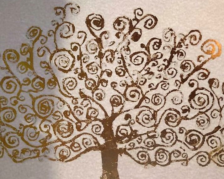 L'albero della vita, dipinto, su gentile concessione di Sofia Fabbri