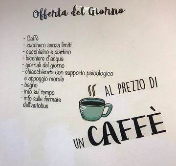 al prezzo di un caffè