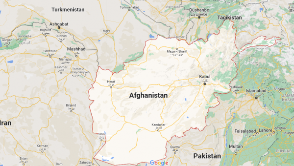 Mappa Afghanistan