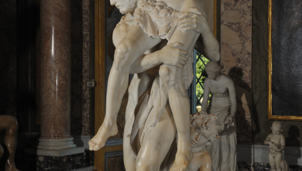 Lorenzo Bernini, gruppo scultoreo Enea, Anchise e Ascanio, Galleria Borghese Roma